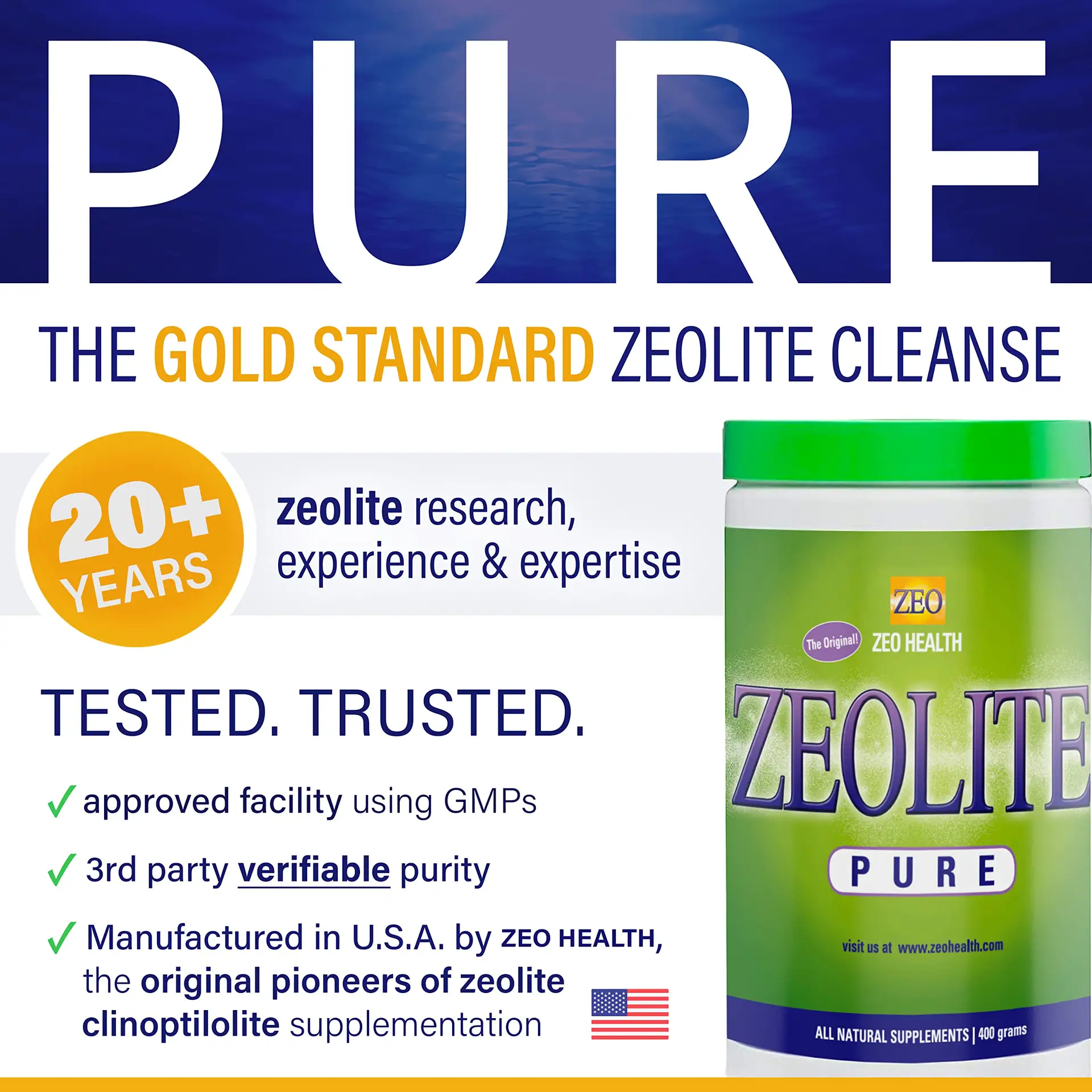 Zeolite Pure Heavy Metal Detox Image With Text